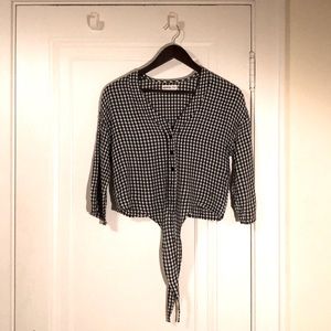 Cropped blouse from Brownie